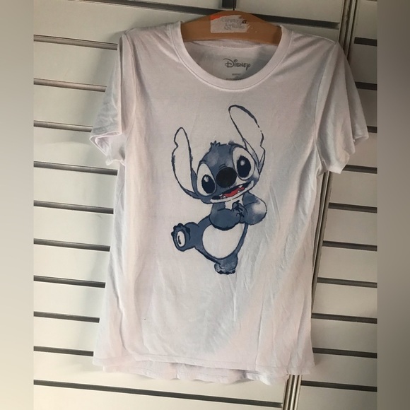 Disney stitch white short sleeve t-shirt - Picture 5 of 6